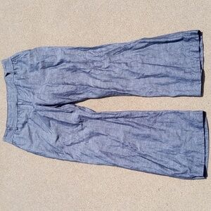 Alfani Linen Blend Wide Leg Pants Womens 12